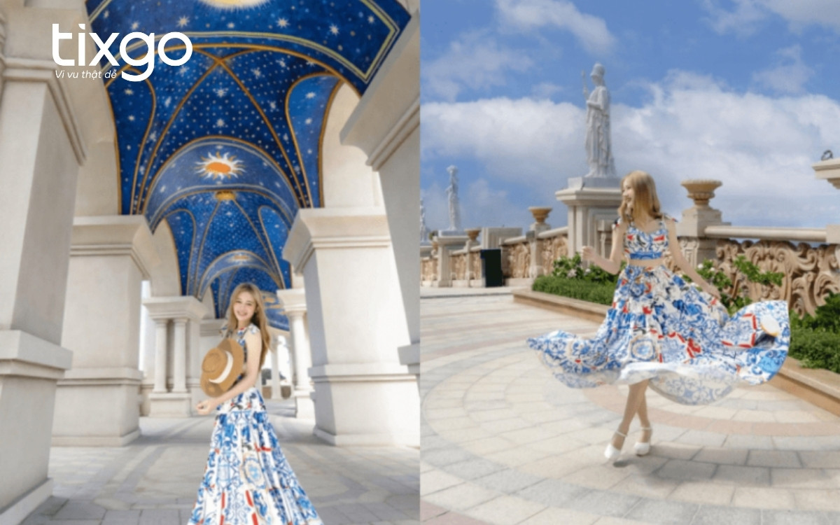 Quảng trường Nhật Thực - Góc check in Bà Nà Hills không thể bỏ lỡ Quảng trường Nhật Thực - Góc check in Bà Nà Hills không thể bỏ lỡ