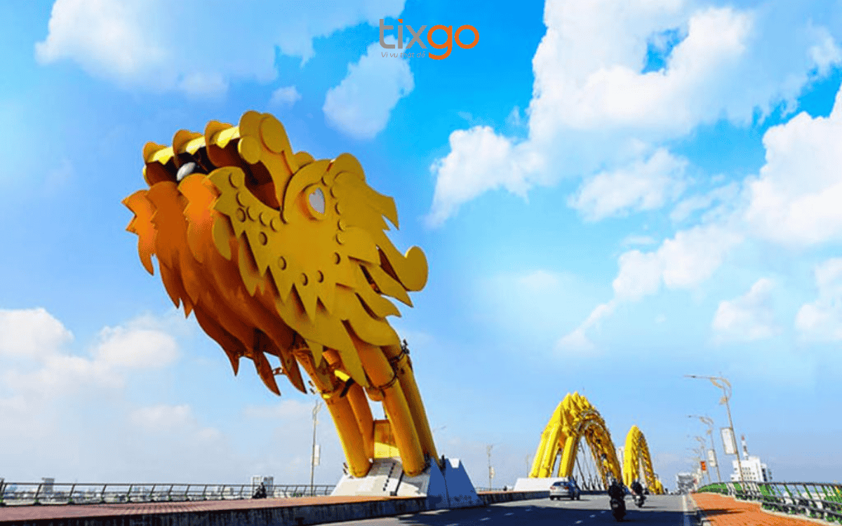Du lịch Đà Nẵng tháng 2: Cầu Rồng Du lịch Đà Nẵng tháng 2: Cầu Rồng