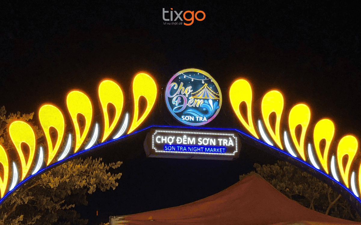 Du lịch Đà Nẵng tháng 3: Chợ đêm Sơn Trà