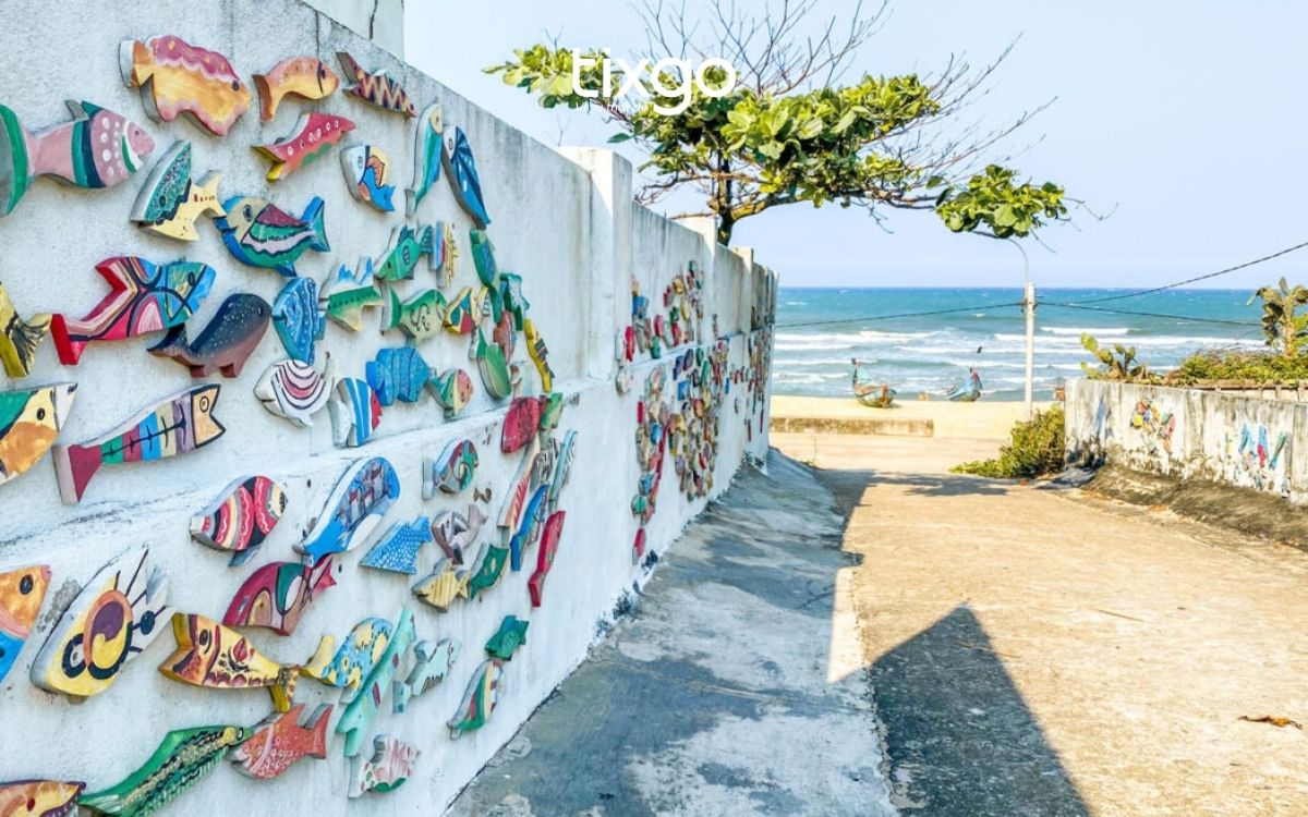 Check-in Làng Bích Họa Tà Lang tại Khu du lịch Hòa Bắc