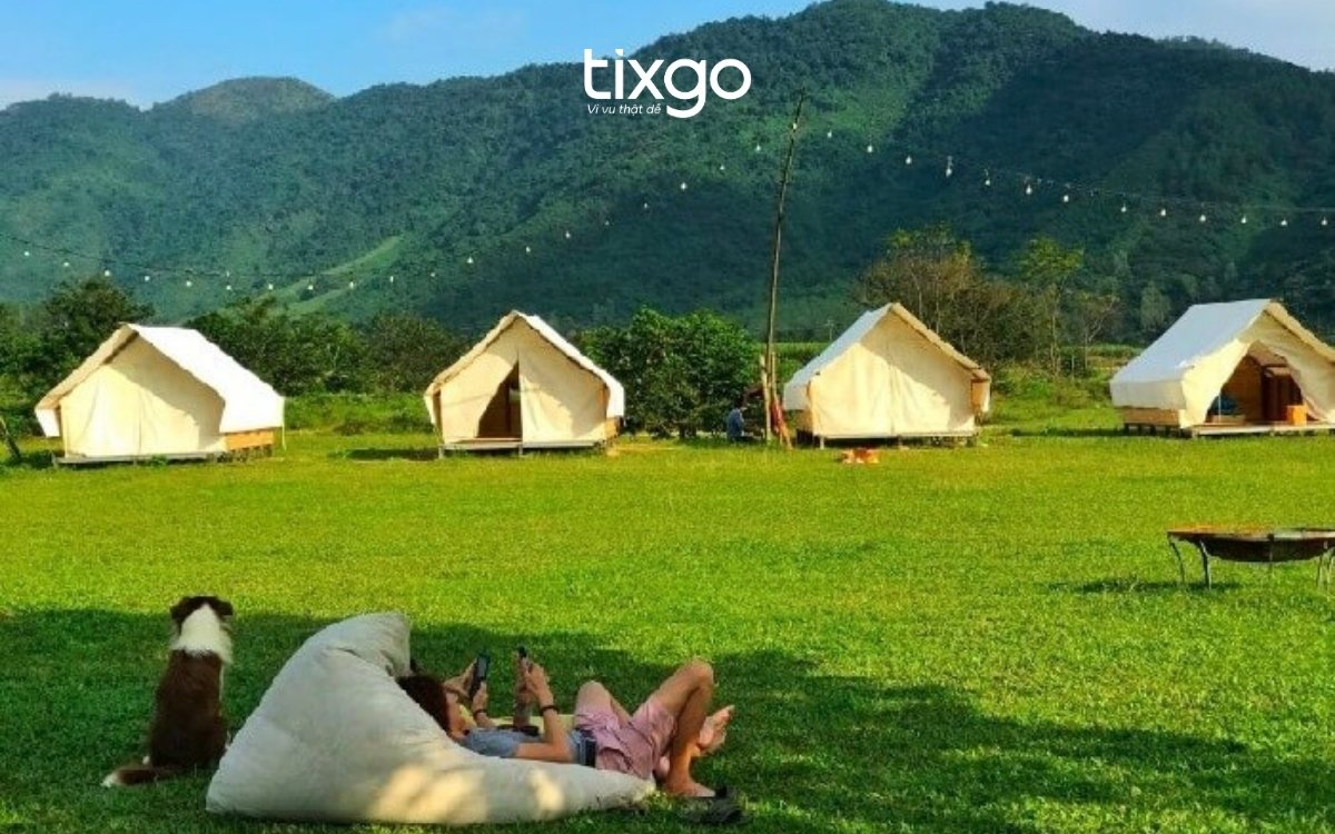 Yen Retreat là địa điểm siêu hot của giới trẻ khi đến Khu du lịch Hòa Bắc