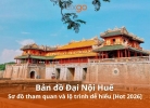 Tixgo | Vi vu thật dễ Bản đồ Đại Nội Huế 2026: Sơ đồ & lộ trình khám phá từ A-Z