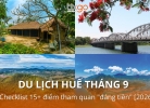 Tixgo | Vi vu thật dễ Du lịch Huế tháng 9: Checklist 15+ điểm tham quan "đáng tiền"