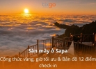 Săn mây ở Sapa: Công thức vàng, giờ tối ưu & Bản đồ 12 điểm check-in