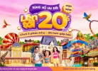 Tixgo | Vi vu thật dễ VinWonders Vũ Yên ưu đãi “Chơi trọn gói - Giá siêu hời”, giảm đến 20%