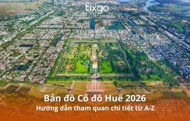 Bản đồ Cố đô Huế 2026: Hướng dẫn tham quan chi tiết A - Z