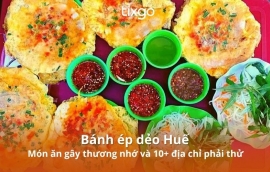 Bánh ép dẻo Huế: Tất tần tật về món ăn gây thương nhớ