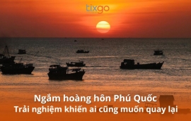 Trải nghiệm ngắm hoàng hôn ở Phú Quốc