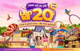 VinWonders Vũ Yên ưu đãi “Chơi trọn gói - Giá siêu hời”, giảm đến 20%
