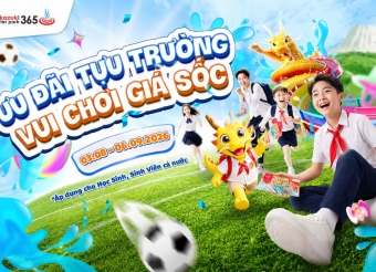 Tixgo | Vi vu thật dễ Mikazuki Water Park 365 ưu đãi mùa tựu trường: Vé chỉ 121k tại Tixgo