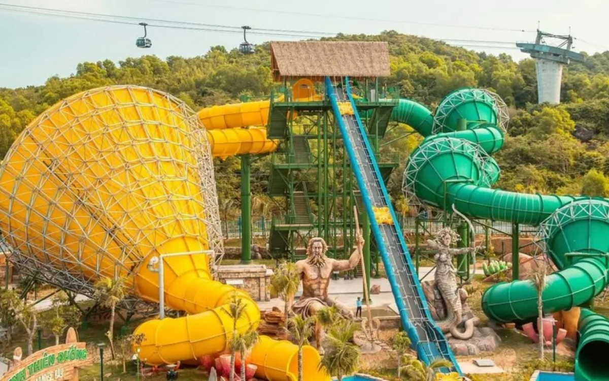 Vui chơi tại Sun World Hòn Thơm
