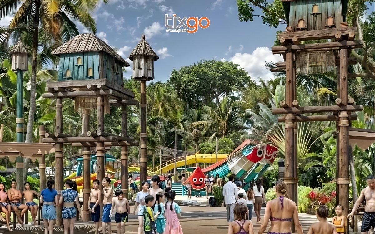 Phối cảnh phân khu 4 tại Sun World Vũng Tàu