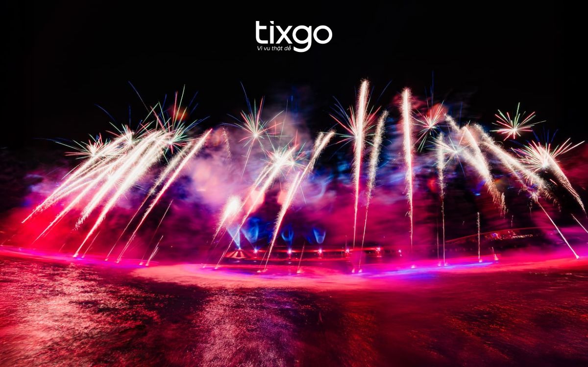 vé show symphony of the sea Phú Quốc