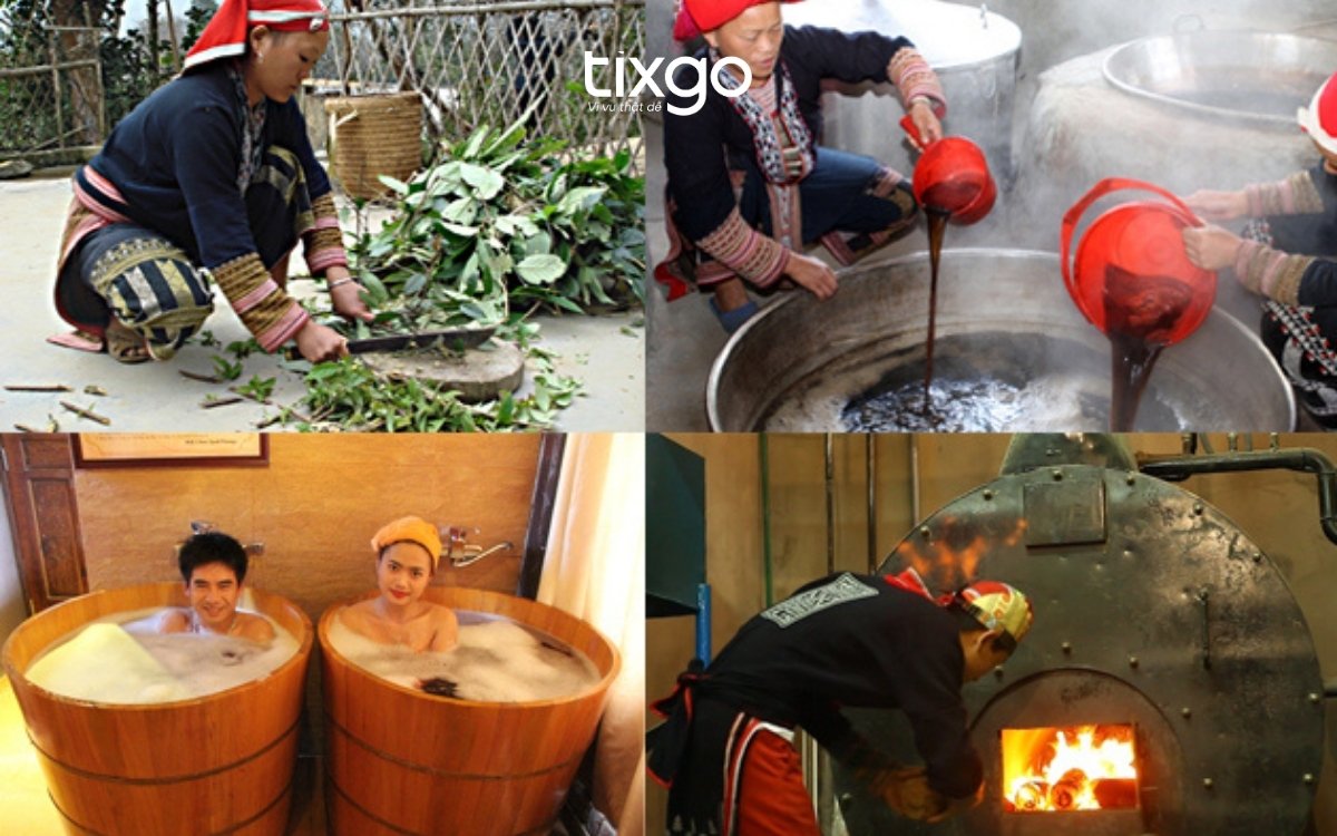 Phương pháp hái thuốc của người Dao Đỏ Phương pháp hái thuốc của người Dao Đỏ