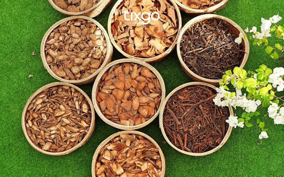 Thành phần có trong lá tắm Dao Đỏ Thành phần có trong lá tắm Dao Đỏ