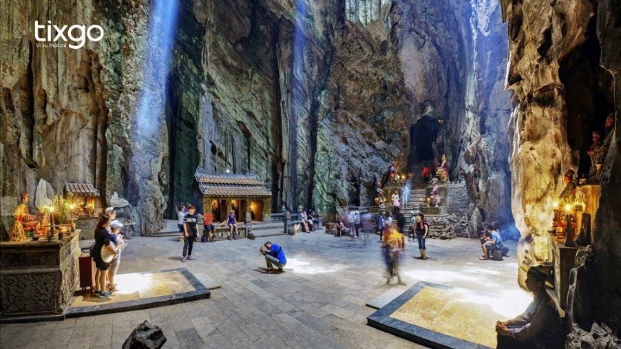 Ghé thăm Động Huyền Không khi tham quan Đà Nẵng 1 ngày