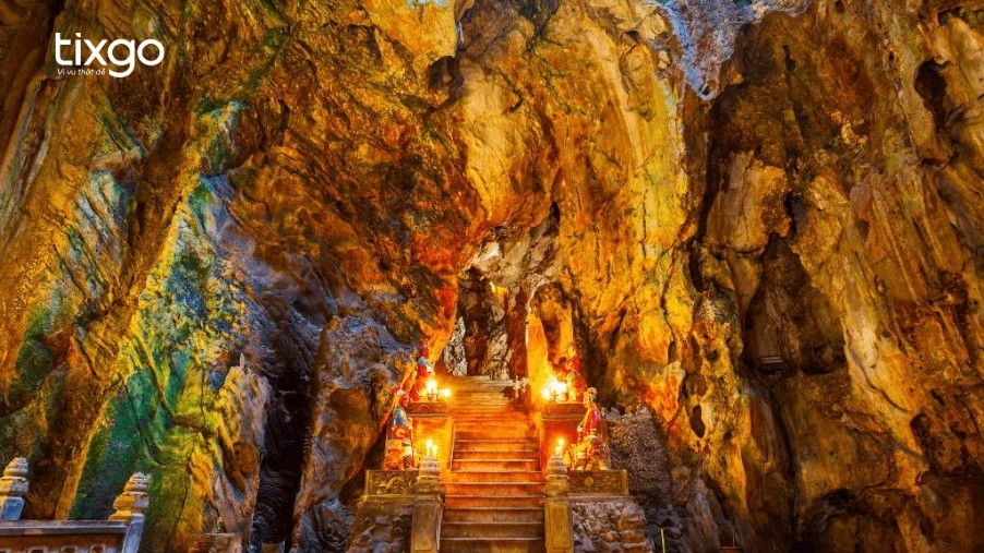 Khám phá Động Huyền Không khi tham quan Ngũ Hành Sơn