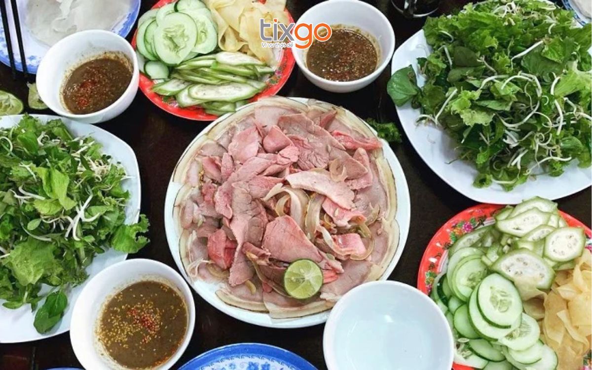 thánh địa mỹ sơn đà nẵng Bê thui Cầu Mống