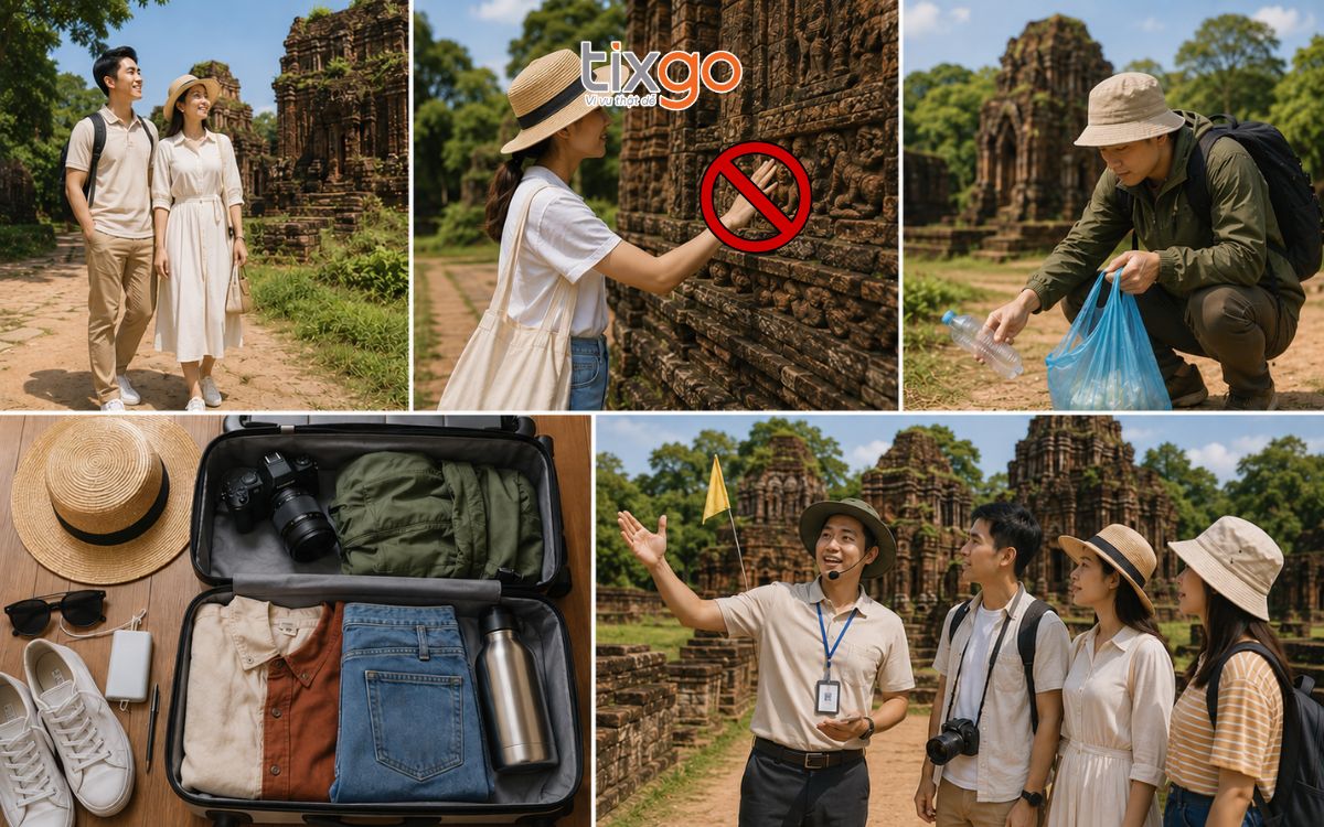 thánh địa mỹ sơn đà nẵng Những lưu ý quan trọng khi du lịch Thánh địa Mỹ Sơn