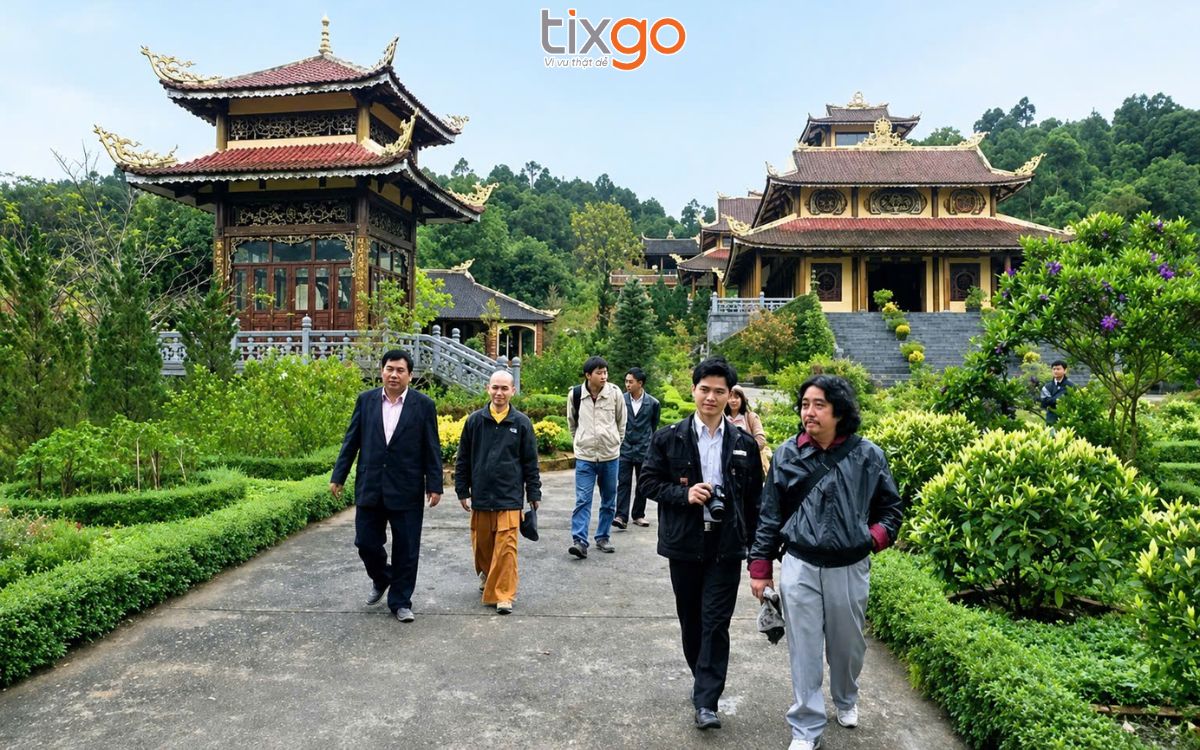 thiền viện trúc lâm bạch mã 