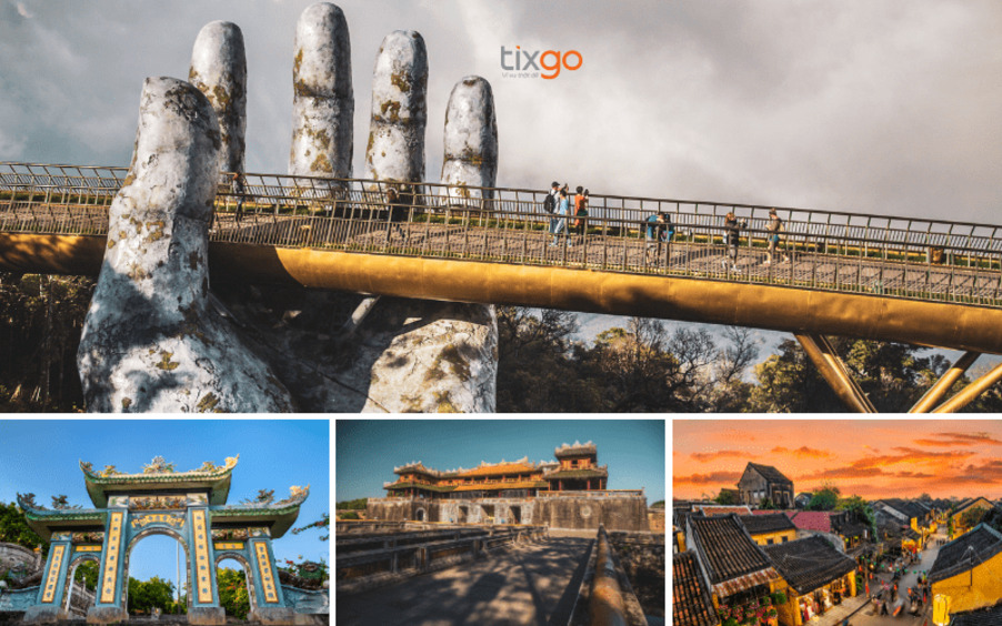 Tour Đà Nẵng 3N2Đ Sơn Trà - Ngũ Hành Sơn - Hội An - Bà Nà Hills - Huế/ Núi Thần Tài