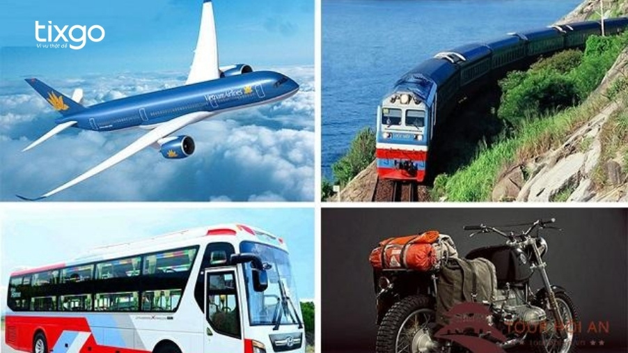 Phương tiện di chuyển đến Đà Nẵng khi du lịch Đà Nẵng 3 ngày 2 đêm