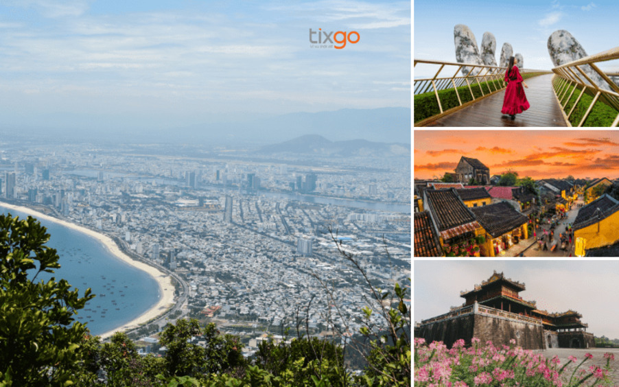 Tour Đà Nẵng 4N3Đ Sơn Trà - Ngũ Hành Sơn - Hội An - Bà Nà Hills - Huế