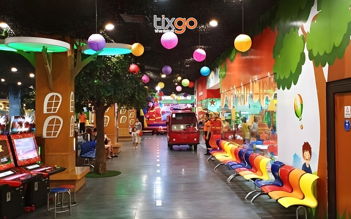 Khu vui chơi VinKE với diện tích lên đến 6.000m2