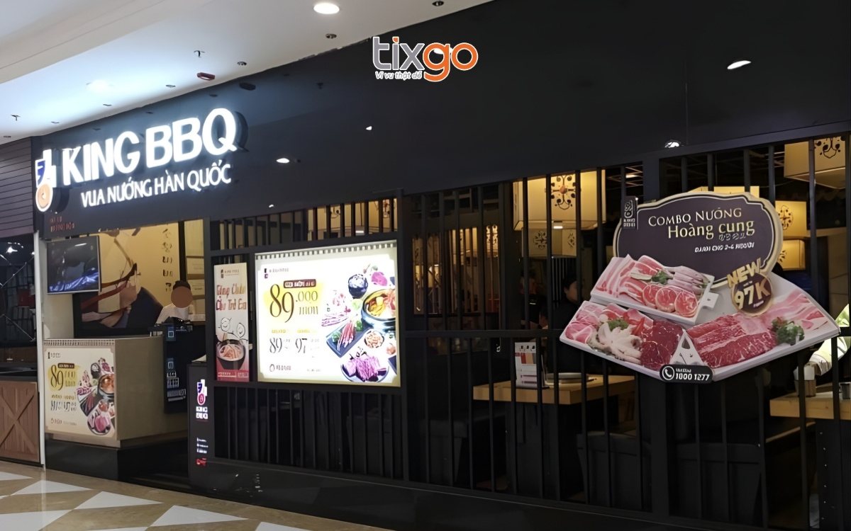 Khu vực ăn uống tại VinKE & Thủy cung Times City