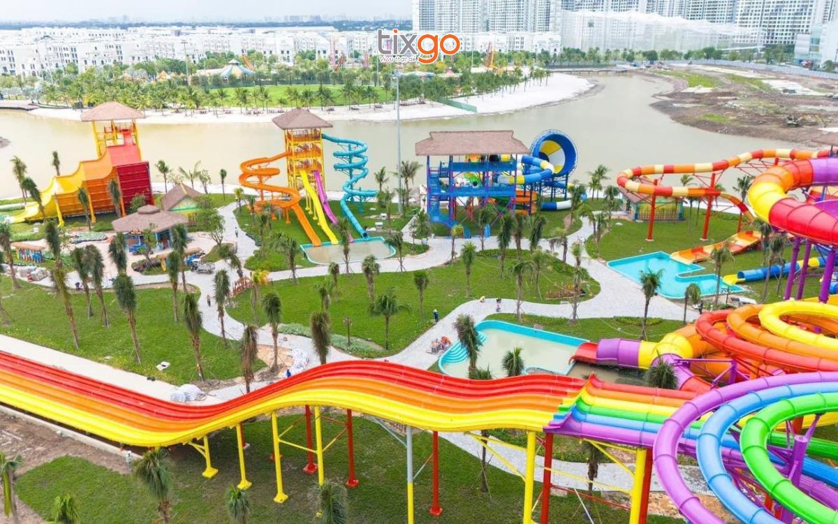 Trò chơi Ốc Đảo Diệu Kỳ với 9 đường trượt nước 