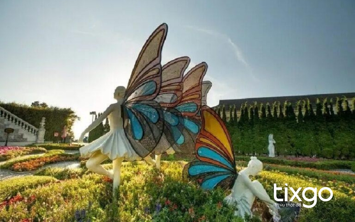 Vườn Uyên Ương thu hút nhiều cặp đôi đến checkin Vườn Uyên Ương thu hút nhiều cặp đôi đến checkin