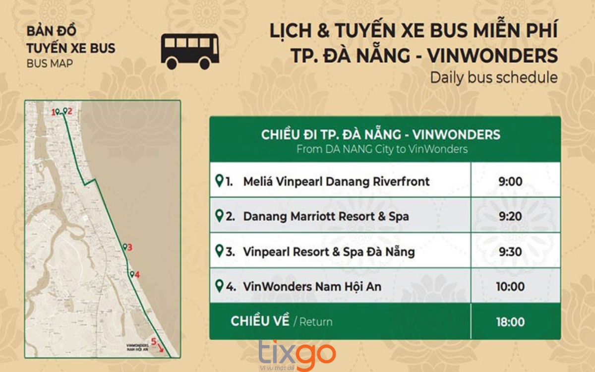 xe buýt vinwonder nam hội an 